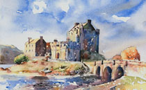 Autumn Morning, Eilean Donan Castle